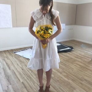 LIKE NEW Stunning Sandro Lace Dress- very rare!